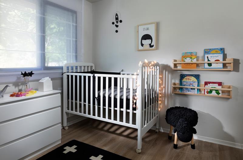 חדר תינוק מודרני 